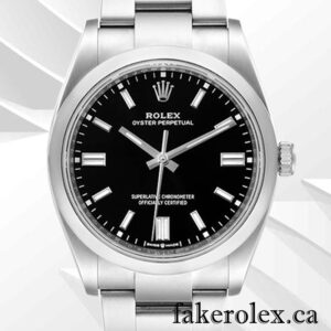 ZF Rolex Oyster Perpetual 36mm Unisex m126000-0002 Black Dial