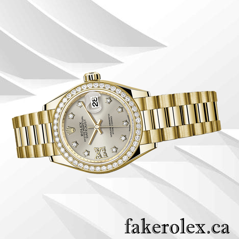 XF Rolex Datejust 28mm Ladies m279138rbr-0001 Silver Diamond Dial - Buy ...